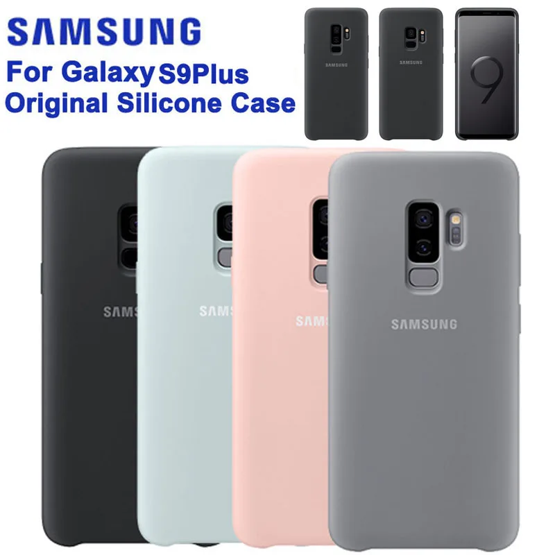Оригинальный Мягкий силиконовый чехол для Samsung GALAXY S9 + Plus G9650 чехлы мобильный