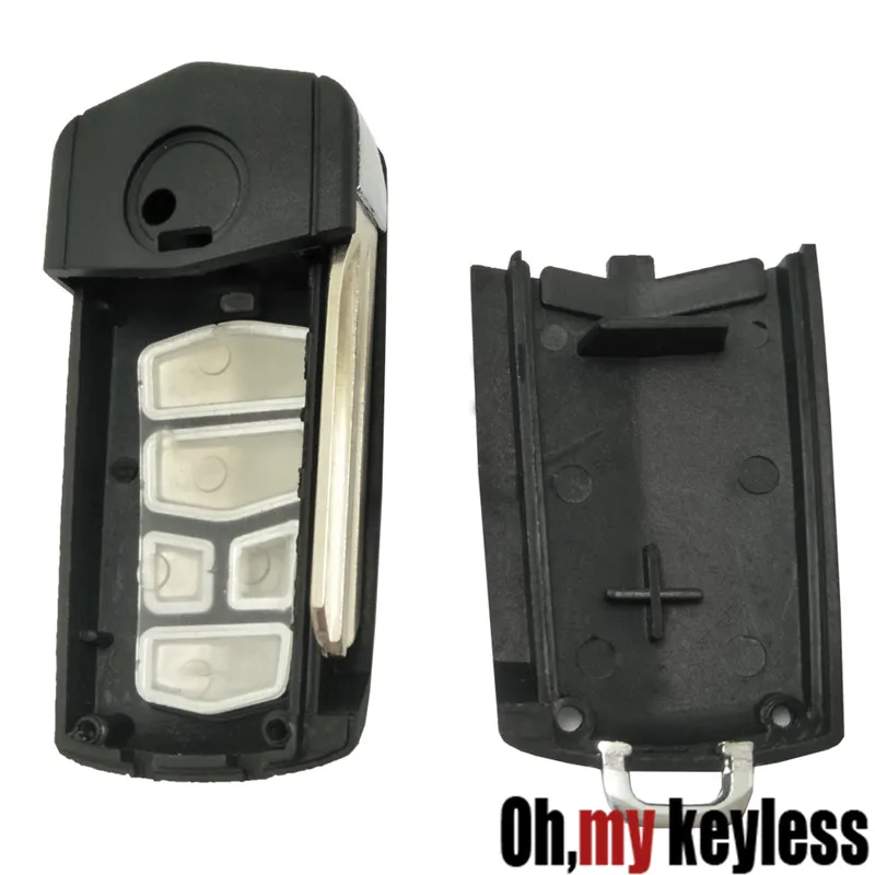5pcs/lot 5 button Flip key case for kia flip remote control shell fob | Автомобили и мотоциклы