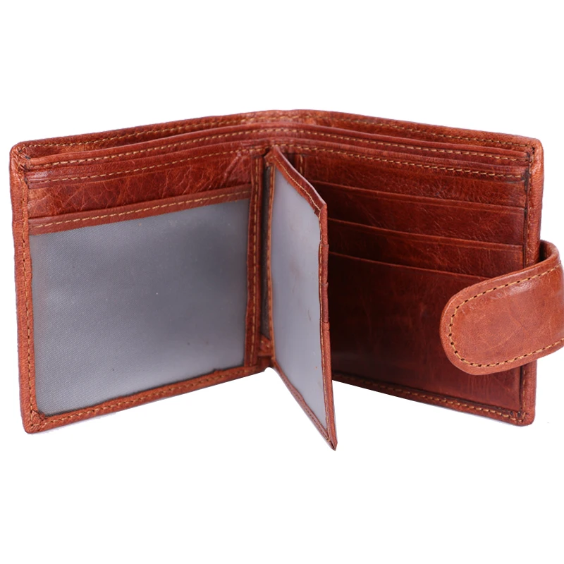 Новинка модные мужские бумажники из натуральной кожи брендовый КАЧЕСТВЕННЫЙ