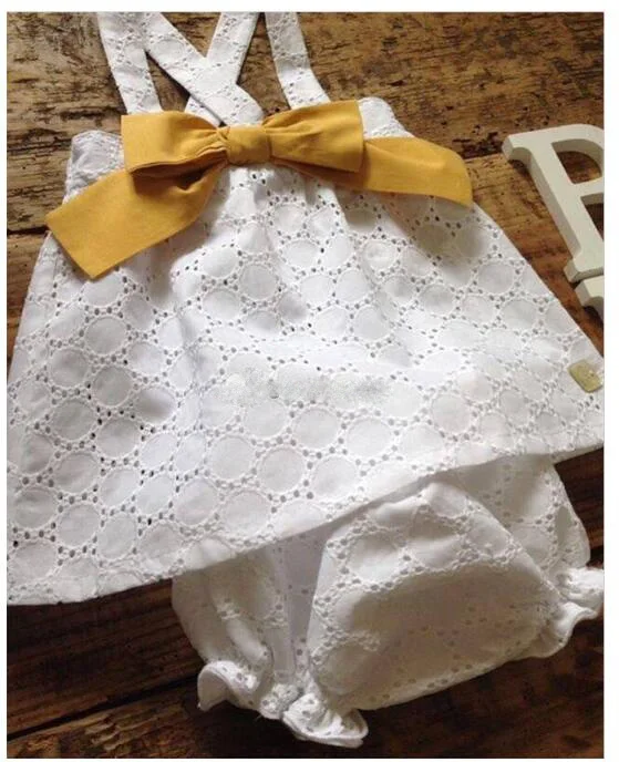 Оптовая продажа 5 компл./лот комплекты одежды для маленьких девочек летний костюм