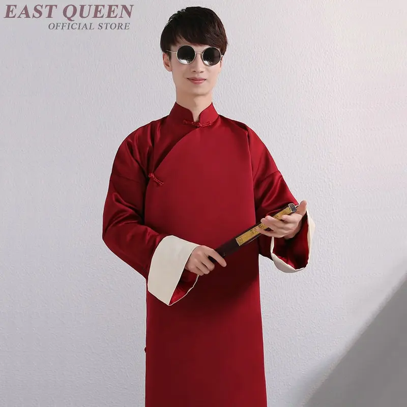 Traditional chinese clothing for men male overcoat outerwear oriental winter trench coat trenchcoat clothes 2018 DD1113 | Тематическая