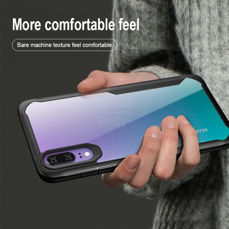 Роскошный мягкий Силиконовый противоударный чехол бампер для Huawei P20 Pro