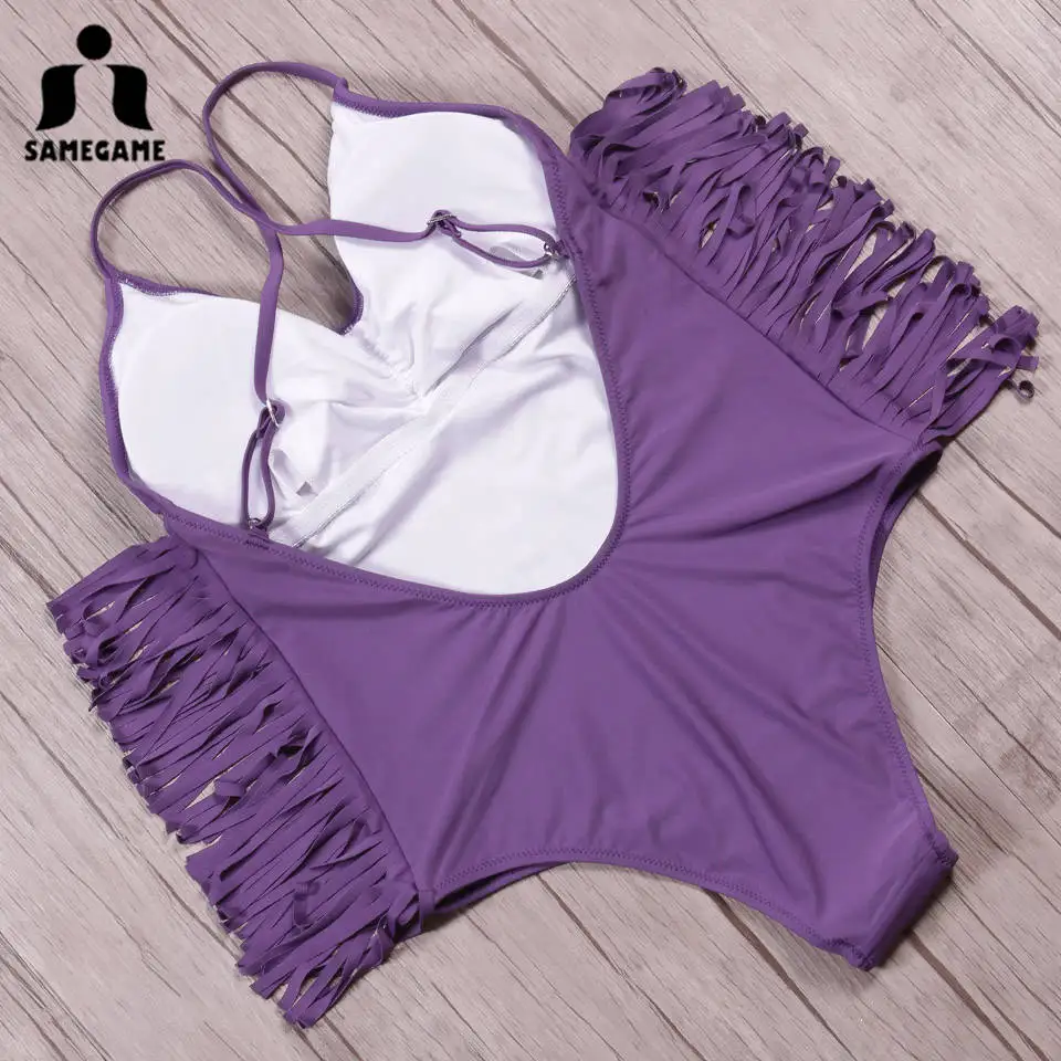 Женский купальник с пуш-ап SAMEGAME купальный костюм пляжная одежда 2019 | Спорт и