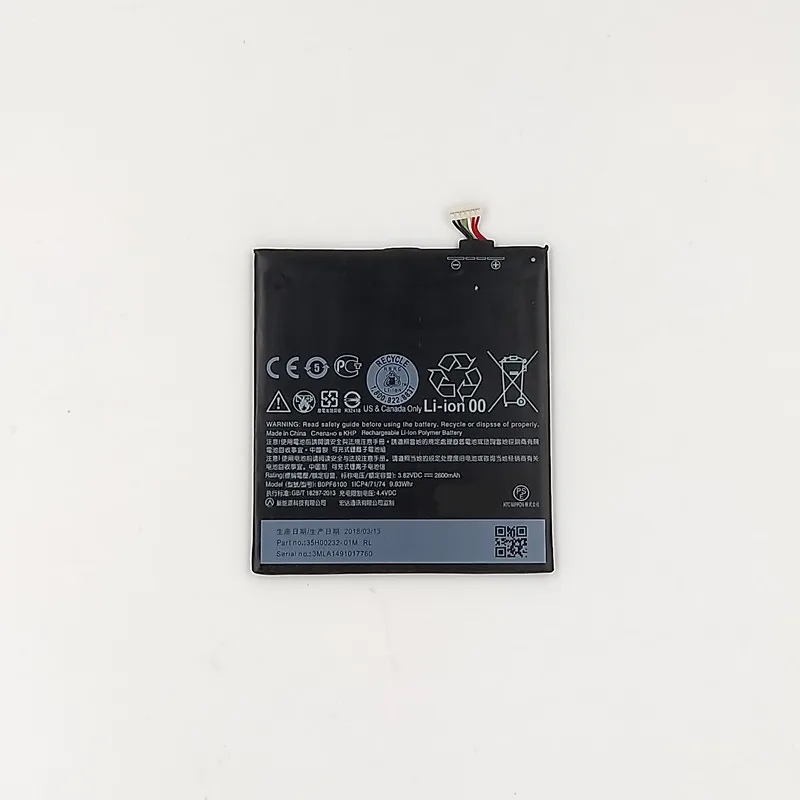 B0PF6100 запасная батарея для HTC Desire 820 826W D820t D826 826T D820u 820Q Сменные Аккумуляторы