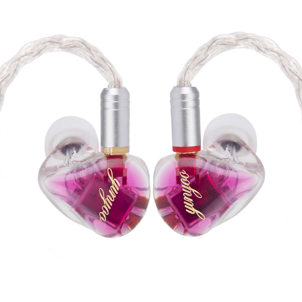 Yinyoo H3 and H5 3BA/5BA Custom In-ear Earphones Balanced Armature HiFi Bass Earbuds DJ Earbud Detachable MMCX Cable | Электроника