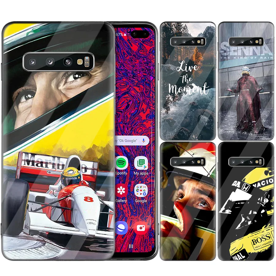 Силиконовый чехол Ayrton Senna для samsung Galaxy S10 5G S10e S9 S8 Plus Note 9 10 105G Plus A50 A30 A70