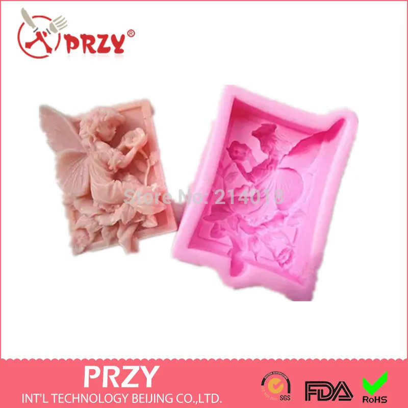 Лидер продаж 3D цветок искусственное мыло ручной работы формы для свечей в виде
