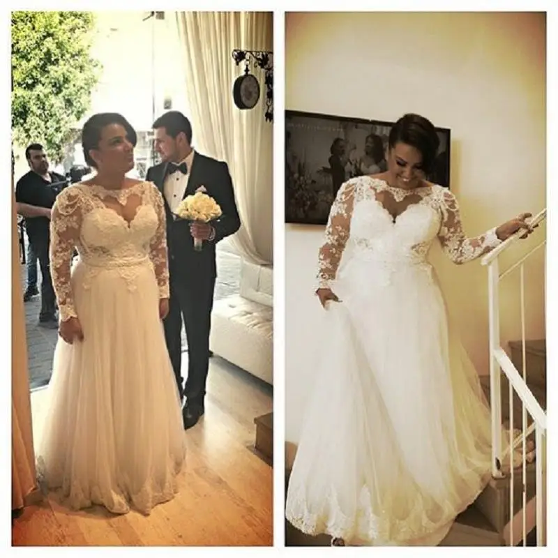 В африканском стиле размера плюс свадебное платье с длинным рукавом 2021 Vestidos De Boda