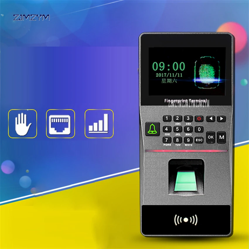 Office Management System Fingerprint Biometric Attendance Machine F16 Electronic Access Control fingerprint attendance | Компьютеры и