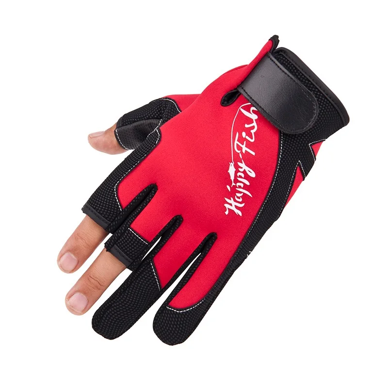 Неопреновые зимние рыболовные перчатки для рыбалки охоты без пальцев