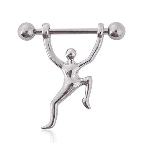 Невесомая штанга для лифтинга защитное кольцо сосков пирсинга украшения тела smt