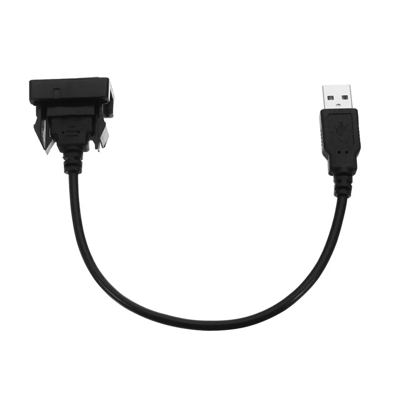 Новый Автомобильный USB 2 0 свинцовый Удлинительный кабель для приборной панели