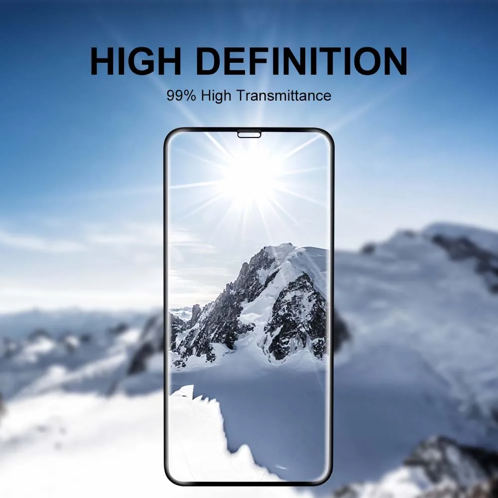 Чехол из закаленного стекла с полным покрытием для iPhone 7 8 6s 6 Plus защитная пленка