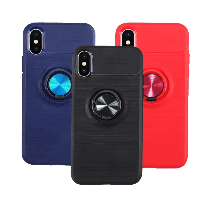 Силиконовый чехол держатель для кольца на палец Iphone XR автомобильный Магнитный