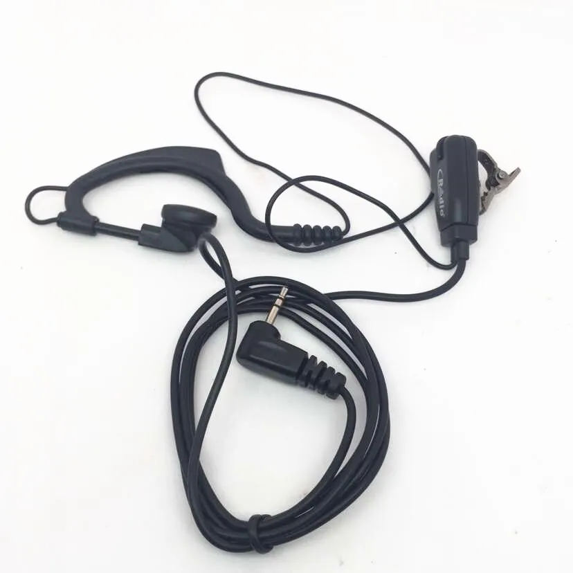 10 шт. 2 5 мм одноконтактные наушники подходящие для наушников Motorola T6552R T6500AA T6600 T6700