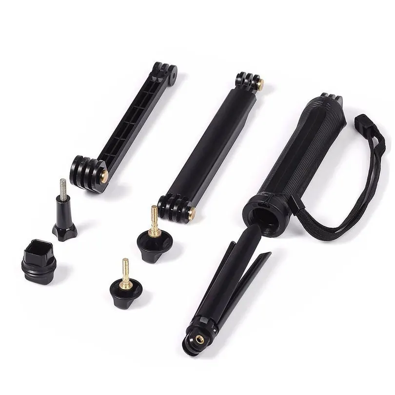 3-сторонний водонепроницаемый монопод для селфи с рукояткой штатив держатель