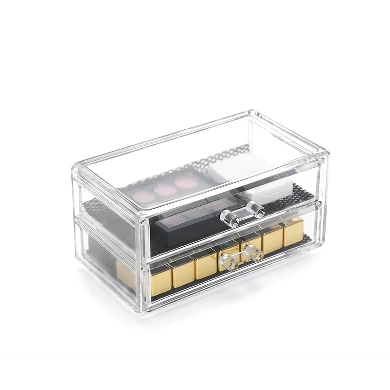 Drawer Cosmetic Box Makeup Organizer Storage Case makeup organizer box lipstick holder | Дом и сад