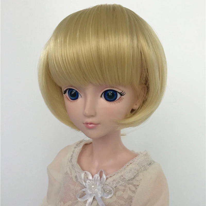 Cataleya унисекс bjd парик для 1/3 1/4 1/6 1/8 куклы волосы могут быть настроены в разные цвета короткие прямые волосы