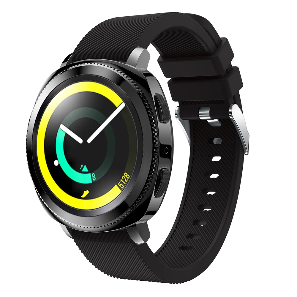 Ремешок силиконовый для Samsung Gear Sport мягкий спортивный браслет Galaxy Watch 42 мм 20 |