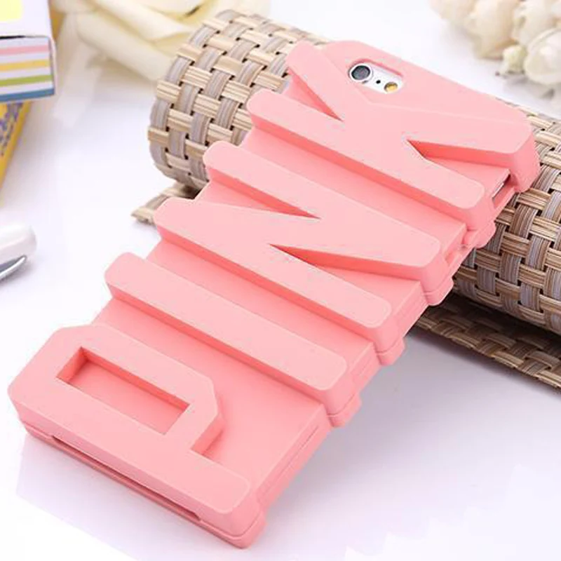 Phone Cases For iPhone X 7 7Plus 6 6S 6Plus 5 5S 8 8Plus Luxury Pop Brand Vitoria 3D Pink Pattern Soft Secret Back Cover Case |