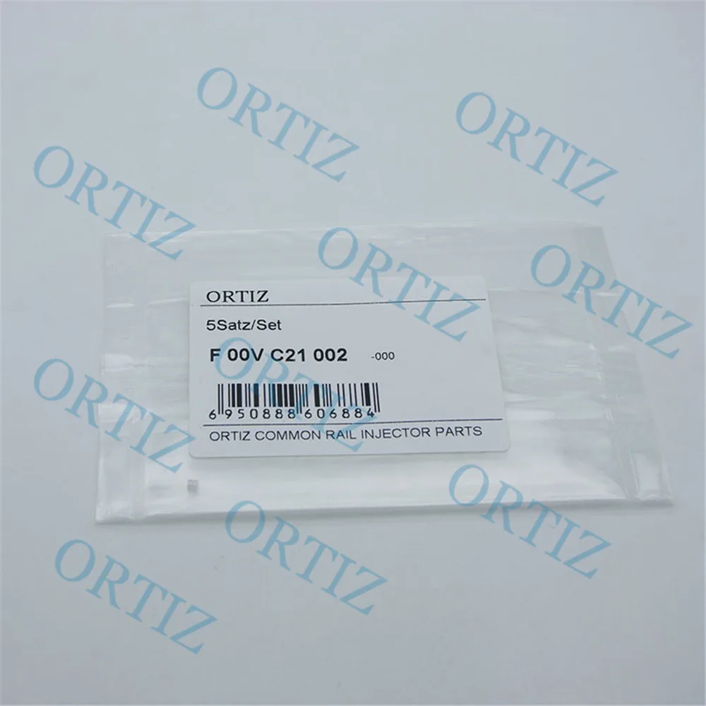 ORTIZ Original common rail injector ball seat F 00V C21 002 inyector control valve set F00VC21002 for 110 injection F00V | Автомобили и