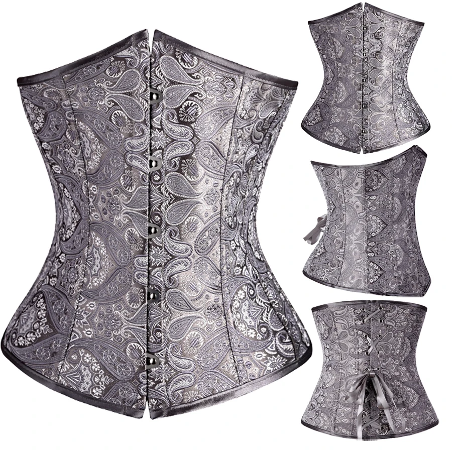 Корсет женский в готическом стиле цвет ассортименте бюстье тренажер для талии |