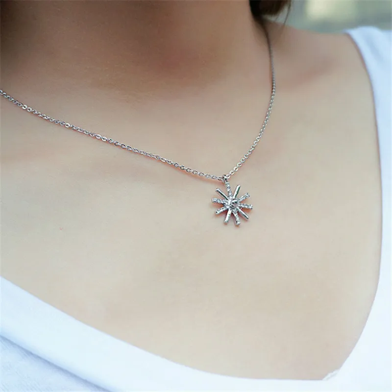 Новогодний и Рождественский подарок модное роскошное ожерелье с кристаллами