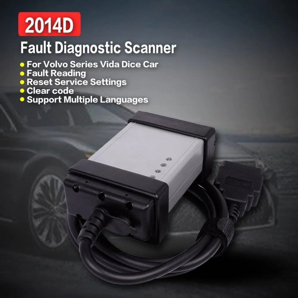 2014D OBD2 OBDII автомобилей автомобильной диагностический сканер неисправностей