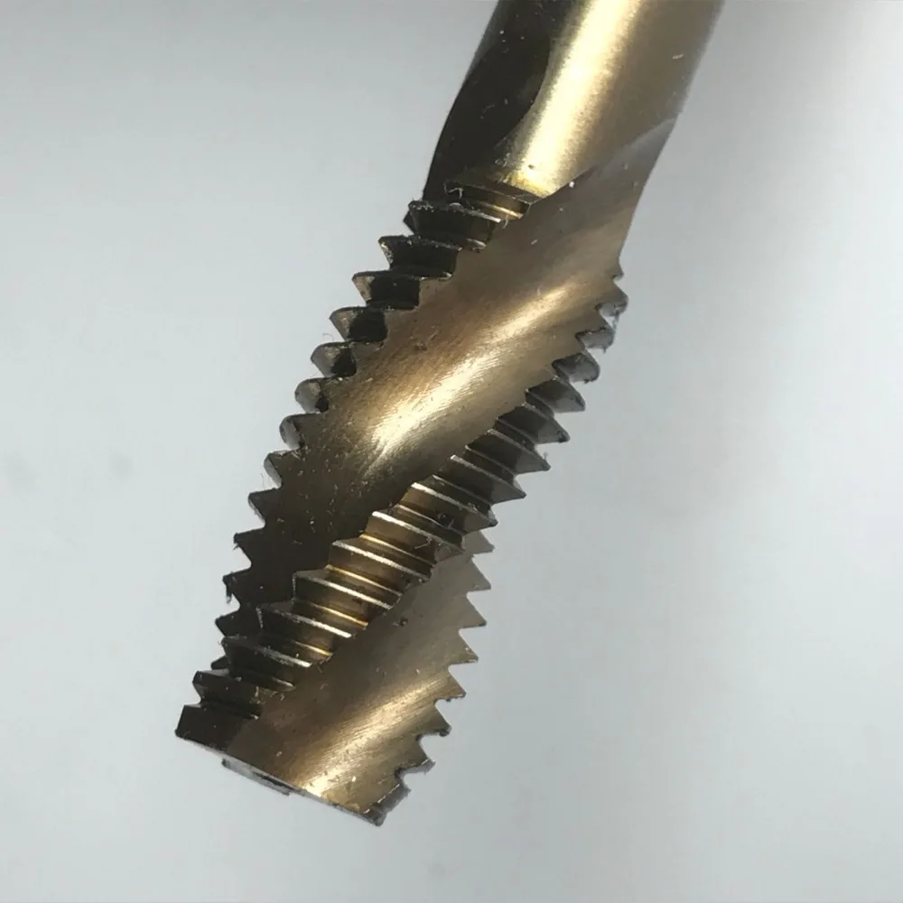 Бесплатная доставка 1 шт. M8 M20mm HSS M35 Co5 % полностью шлифованные спиральные флейты с