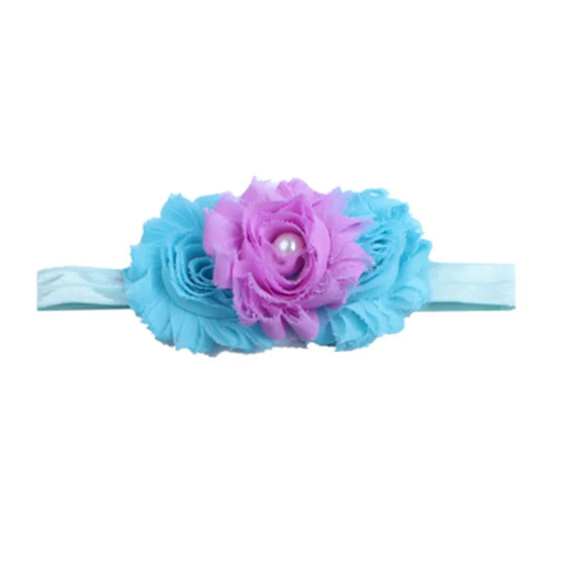 Diademas de flores para beb&eacute;, cinta para el pelo para ni&ntilde;a y ni&ntilde;o, cintas el&aacute;sticas para la cabeza, lazo para el pelo, accesorios para reci&eacute;n nacidos, utiler&iacute;a para fotos-3