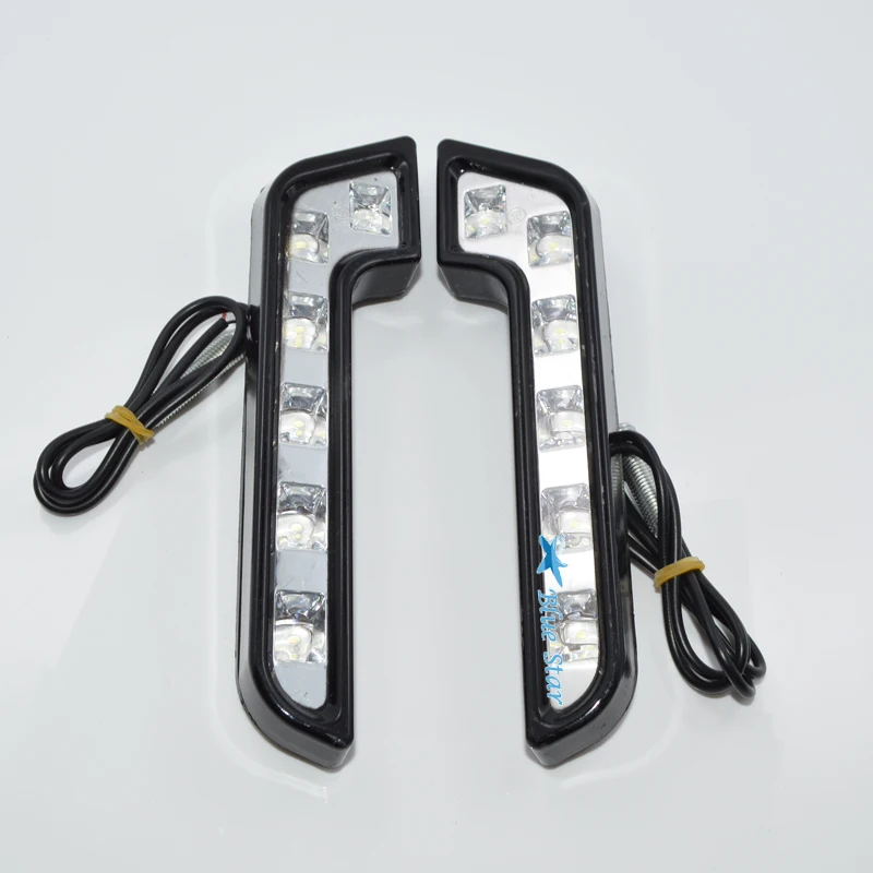 2x Автомобильные фары дневного света DRL яркий вождения Дневной светильник