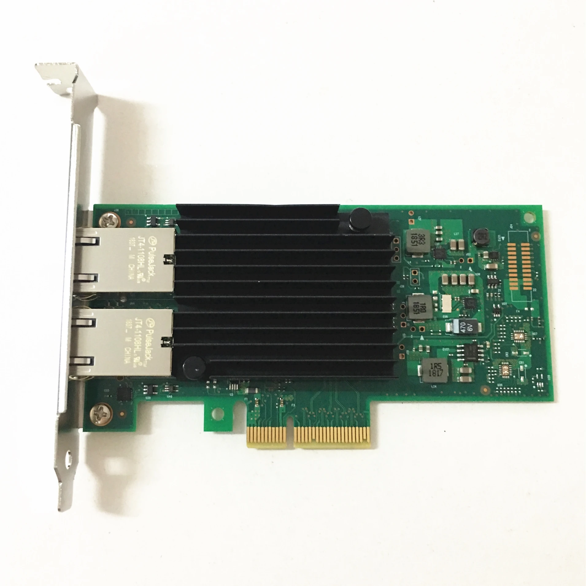 Для intel X550-T2 PCI-E X4 10G Ethernet серверный адаптер RJ45 двухпортовый 10 гигабитный сервер сетевая карта Китай OEM блок