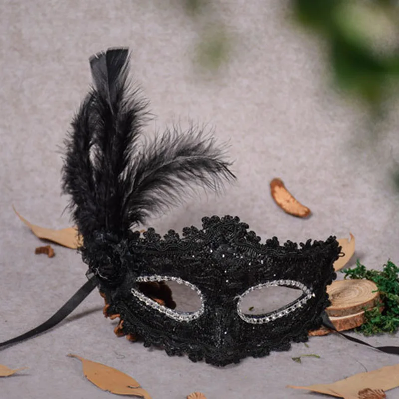 1 шт. Сексуальная Венецианский перо Мяч Маскарад Маска котелок вечерние маски для