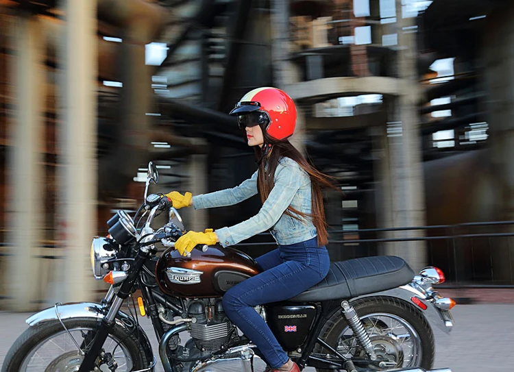 AMU moto rcycle Ретро Винтажные шлемы стекловолокно chooper велосипедный шлем 3/4 Половина лица Мото шлем