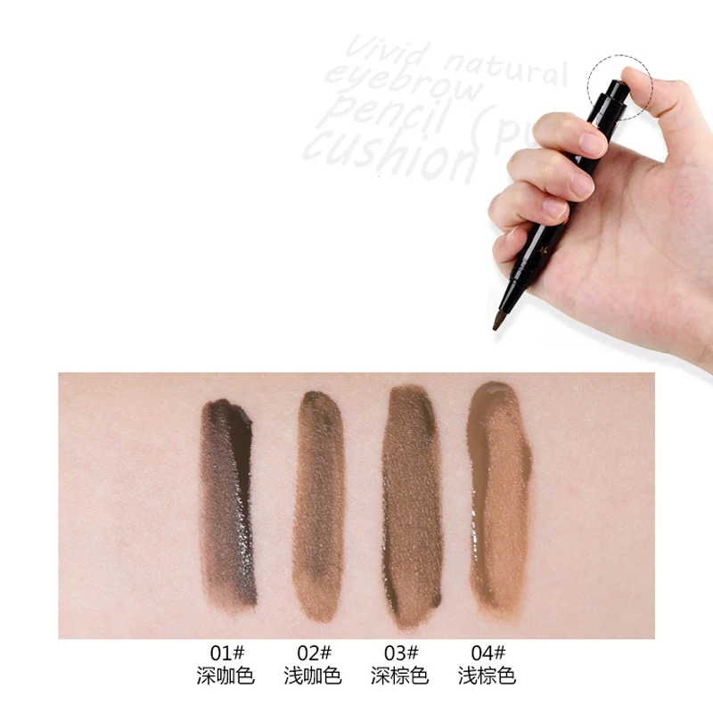 Фирменные натуральные пигменты жидкие карандаши для бровей хны кофейные