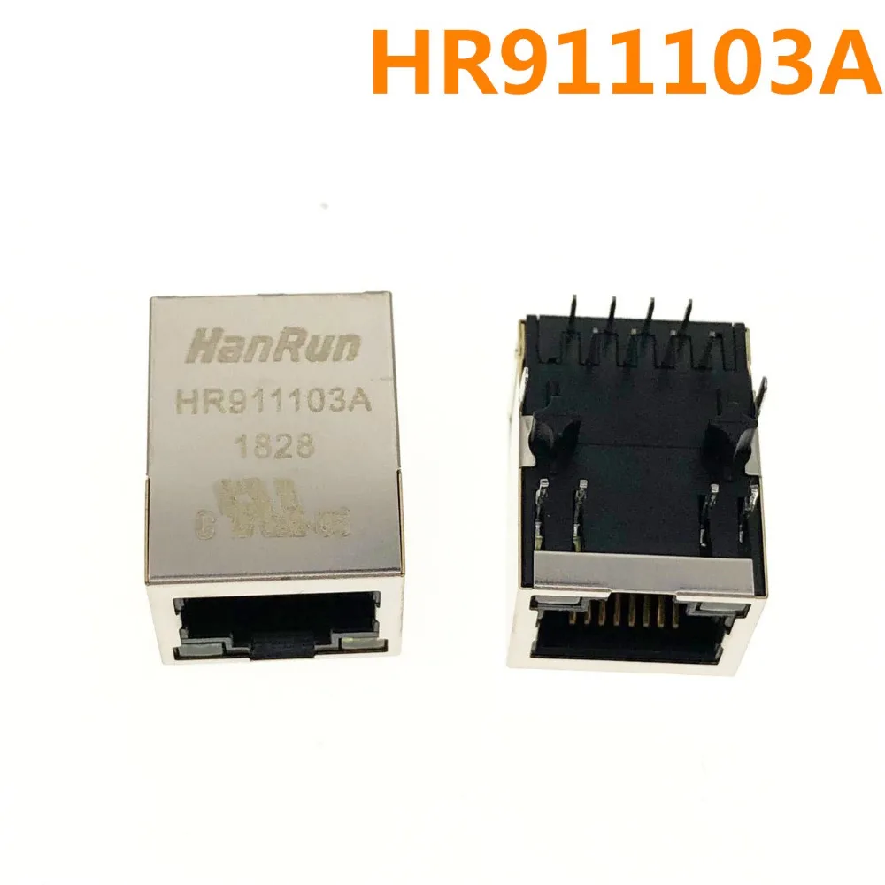 Новый и оригинальный HR911103A HR911103 сетевой Трансформатор HanRun RJ45|Соединители| |