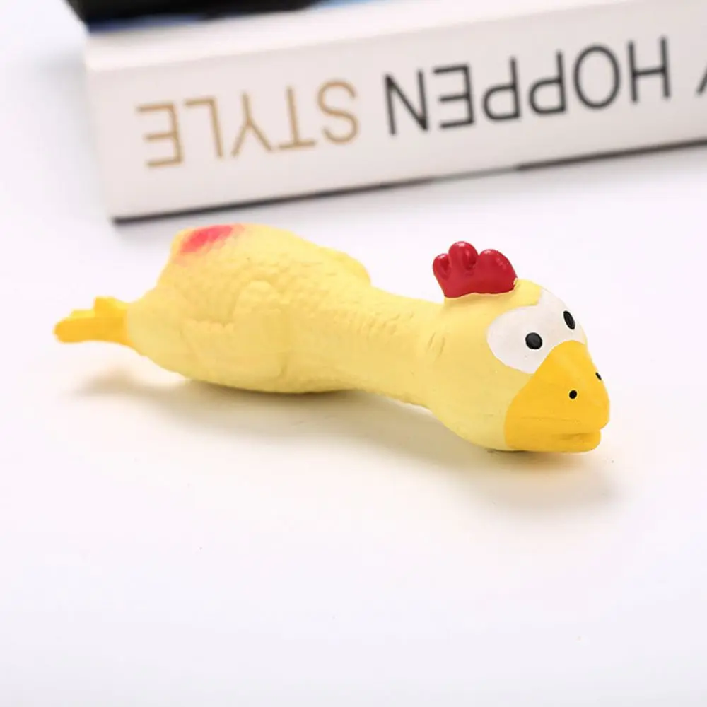 Латексные игрушки для животных в форме птицы пищащие собак кошек щенков звук