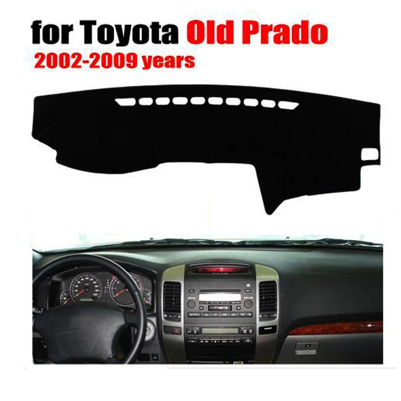 Чехол для приборной панели автомобиля RKAC Toyota old Prado 2002 2009 левый руль дополнительно