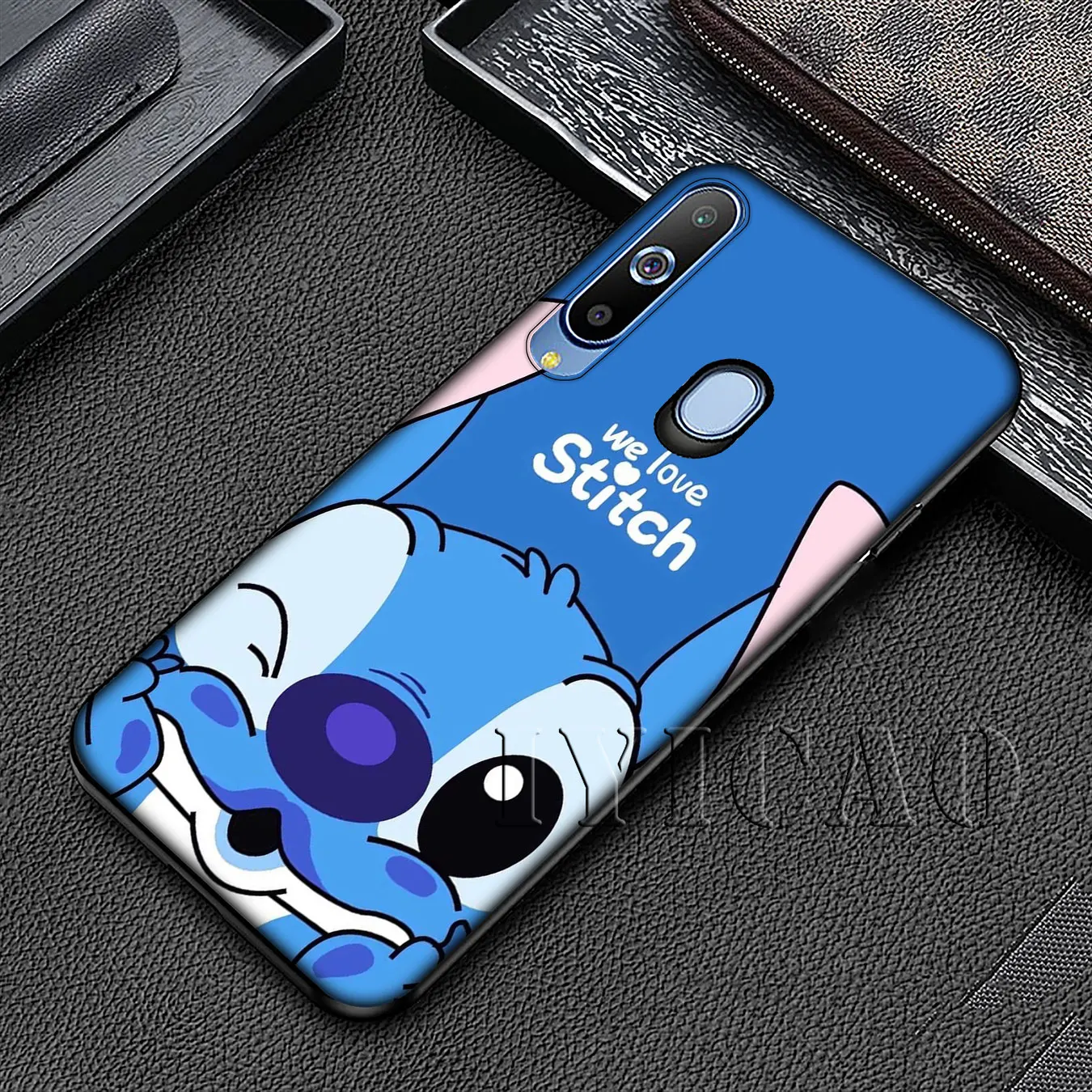 IYICAO Cute Lilo Stitch Cartoon Soft Silicone Case for Samsung Galaxy A70 A60 A50 A40 A30 A20 A10 A50S A40S A30S A20E A10S Cover |
