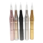 Профессиональная Беспроводная Машинка для перманентного макияжа бровей, 5 цветов, ручка с картриджем