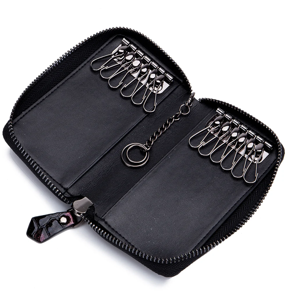 Кожаный чехол-органайзер для ключей от женщин и мужчин | Багаж сумки