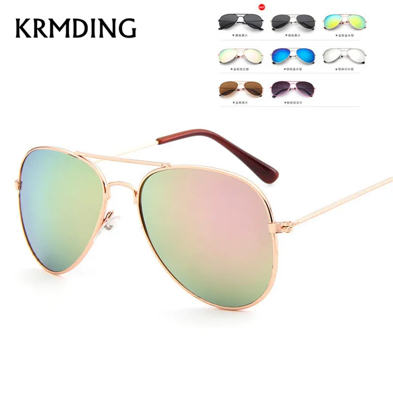 KRMDING/модные детские солнцезащитные очки для мальчиков и девочек Uv400