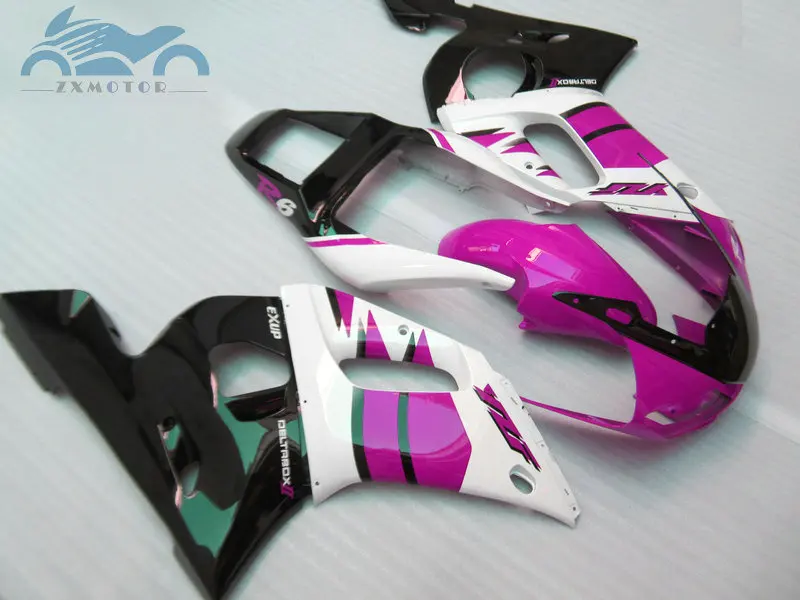 Набор обтекателей для мотоциклов YAMAHA R6 YZFR6 1998-2002 YZF 98-02 АБС-пластик обтекатель