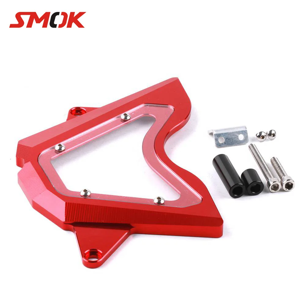 

SMOK Motorcycle CNC Aluminum Front Left Side Sprocket Chain Guard Engine Cover For Yamaha YZF R3 R25 MT 03 MT03 MT-03 2014-2016