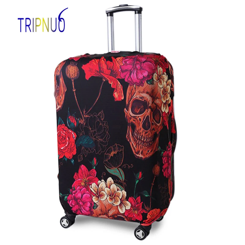 

TRIPNUO Red Cover for Suitcase Travel Elasticity Luggage Protective Covers Elastic Travel Accessories Trolley Cover