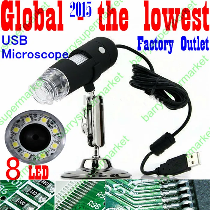 800X 8 светодиодный USB микроскоп Эндоскоп лупа Цифровая видеокамера камера|camera 18x