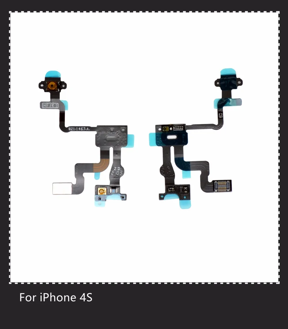 Оригинальная Кнопка питания для Iphone 4S гибкий ленточный кабель сенсорный