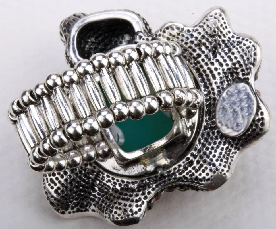 Женское эластичное кольцо в виде лягушки летняя бижутерия подвеска животного с