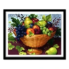 Полный квадратный алмаз 5D DIY Алмазная вышивка натюрморт фруктов алмазная живопись вышивка крестиком горный хрусталь домашний декор CX