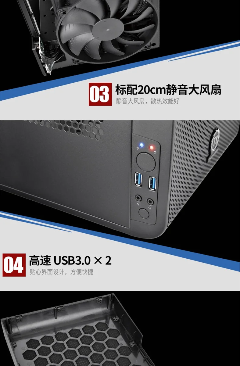 Core V1 настольный с водяным охлаждением в сборе мини маленький itx основной корпус matx сторона прозрачный корпус